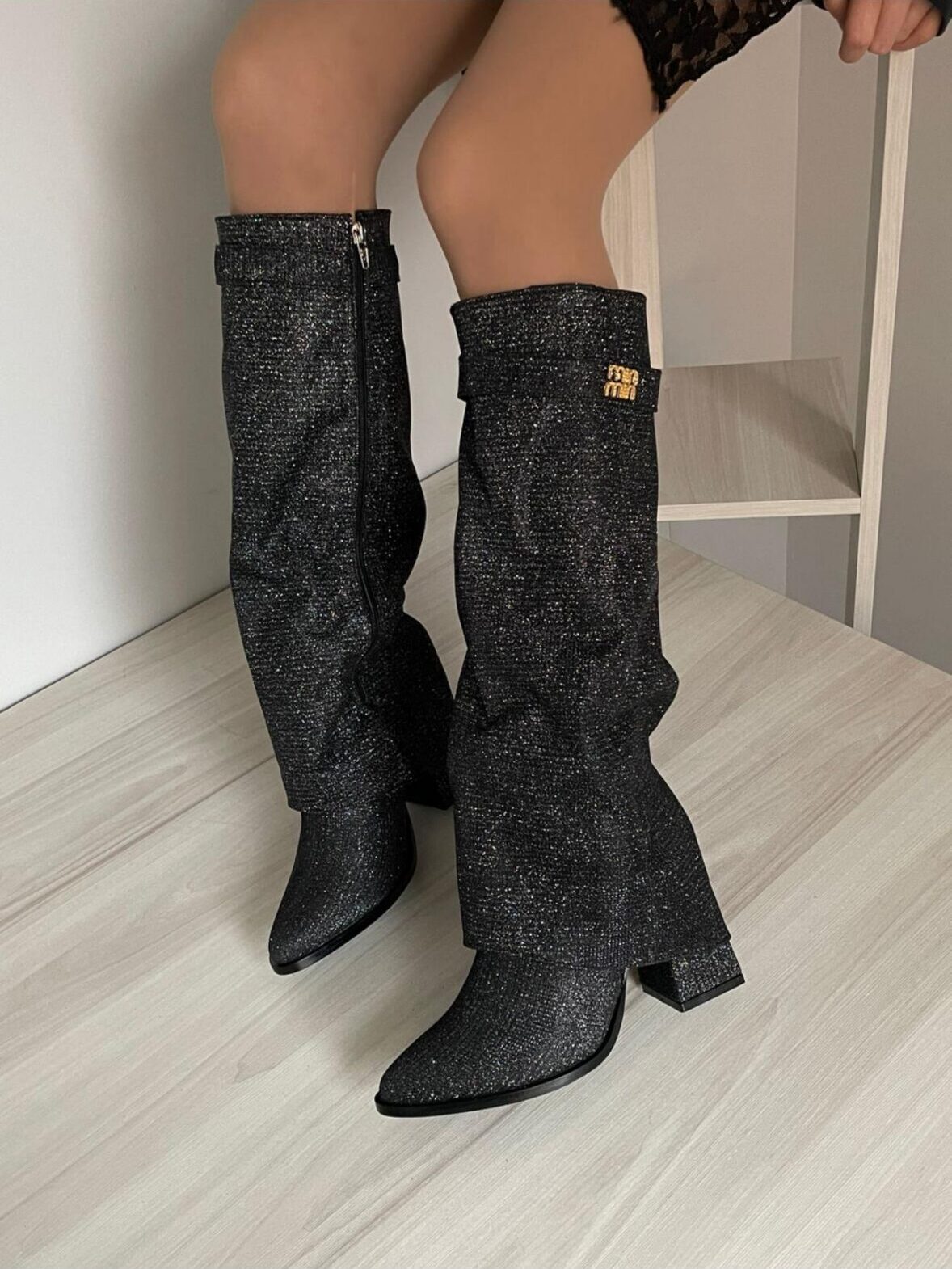 Botas Altas Eclipse Shine